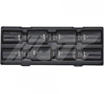 JTCK4087 1/2"DR.8PCS DEEP IMPACT SOCKET SET