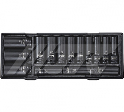 JTCK4151 1/2"DR.15PCS DEEP SOCKET SET(6PT)