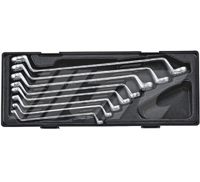 JTCK6081 8PCS 75° OFFSET BOX WRENCH SET