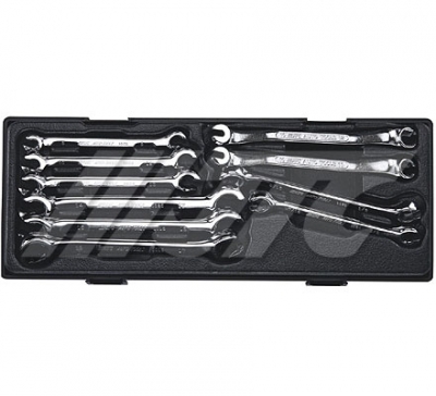 JTCK6101 10PCS FLARE NUT WRENCH SET(MIRROR-FINISH)