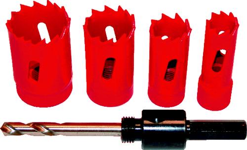 TRADESMAN HOLESAW KIT IN PLASTIC TUBE