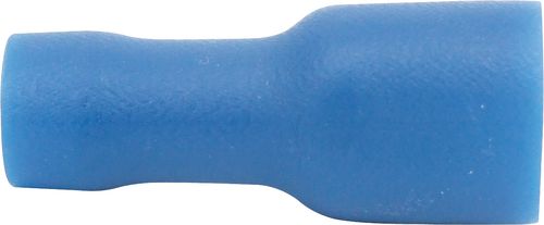 6.30mm FULLY INSULATED BLUE FEMALE PUSH-ON (100)