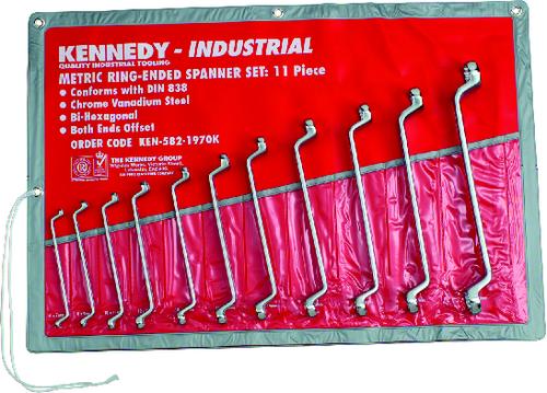 KENNEDY KEN582-1970K 6-32mm RING SPANNER SET 11PC