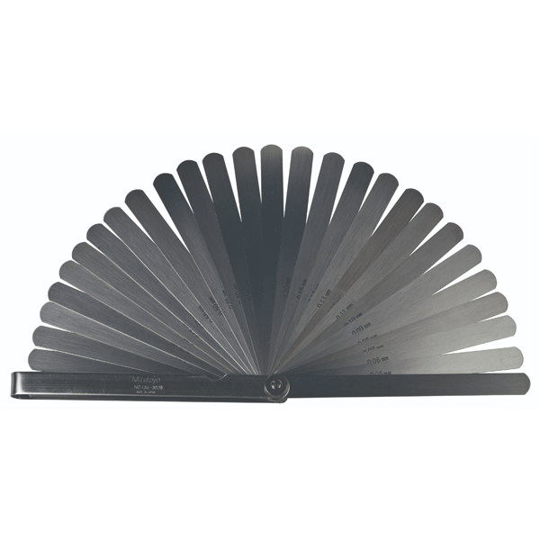 184-313S 0.05 - 1mm 28 Leaves Straight Feeler Gages