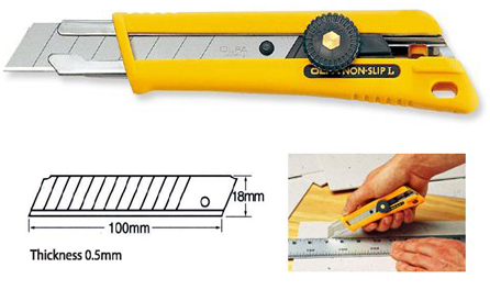 Olfa NOL-1 Rubber Grip Heavy Duty Cutter