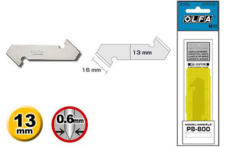 Olfa PB-800 Blades for Model PC-L (3pcs/pack)