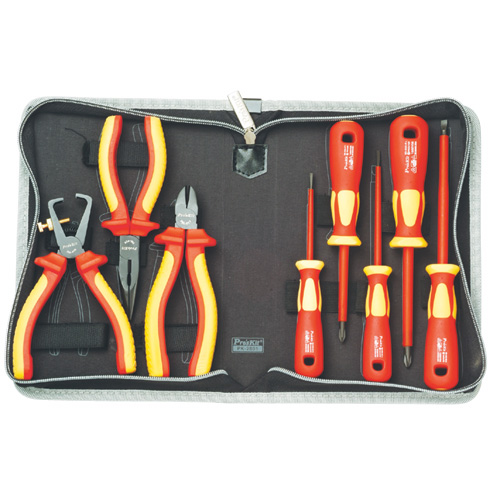 Proskit PK-2801 1000V Insulated Screwdriver & Plier Set