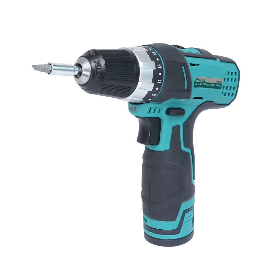 PROSKIT PT-1206F 12V LI-ION CORDLESS DRILL DRIVER