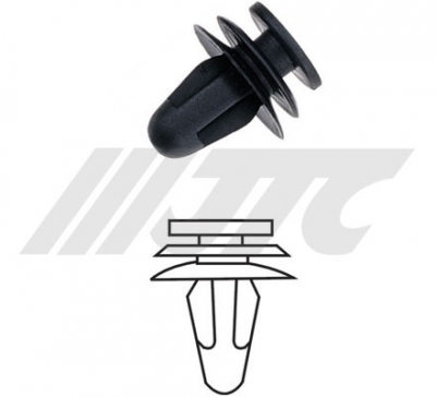 JTCRD05 AUTOMOTIVE PLASTIC CLIPS