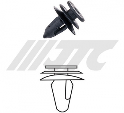 JTCRD06 AUTOMOTIVE PLASTIC CLIPS