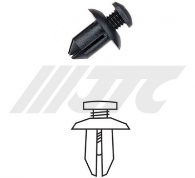 JTCRD15 AUTOMOTIVE PLASTIC CLIPS