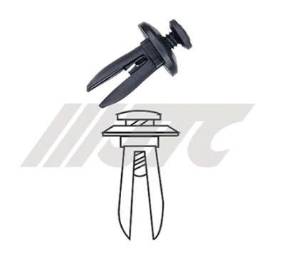 JTCRD17 AUTOMOTIVE PLASTIC CLIPS