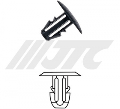 JTCRD20 AUTOMOTIVE PLASTIC CLIPS