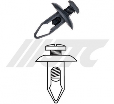 JTCRD21 AUTOMOTIVE PLASTIC CLIPS