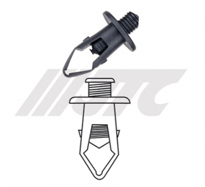 JTCRD22 AUTOMOTIVE PLASTIC CLIPS