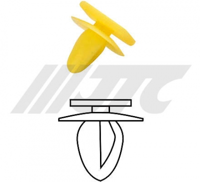 JTCRD34 AUTOMOTIVE PLASTIC CLIPS