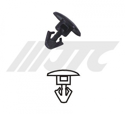 JTCRD35 AUTOMOTIVE PLASTIC CLIPS