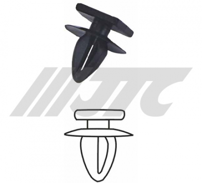 JTCRD40 AUTOMOTIVE PLASTIC CLIPS