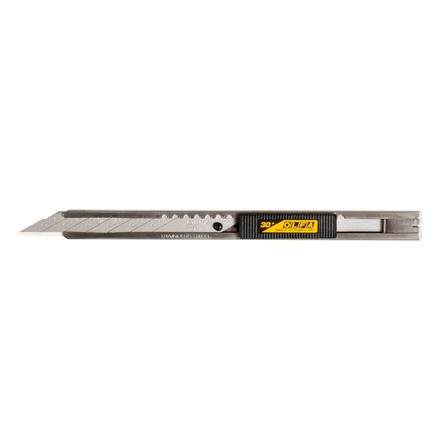 OLFA SAC-1 STAINLESS STEEL SNAP-OFF GRAPHICS KNIFE