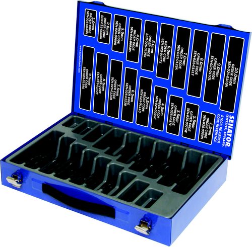 SEN025-9300K 1-10mm x 0.5mm HSS METRIC WORKSHOP DRILL SET 170PCE