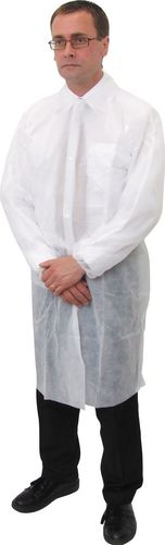 NON WOVEN VISITORS COAT (M) (PK-25)