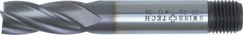 10.0 SCR STANDARD END MILL-TICN-8% CO SWT-163-3640A