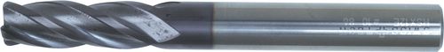 10.0X0.5mm ST/SH 4FL C/RADIUS END MILL Q-COAT SWT-165-8610K