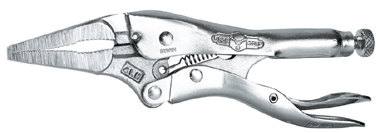 IRWIN T1502EL4 Long Nose Locking Pliers With Wire Cutter
