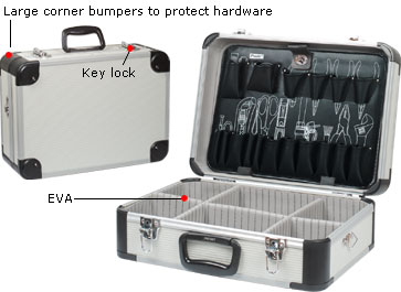 PRO'SKIT TC-747N Aluminum Frame Tool Case W/1 Pallet