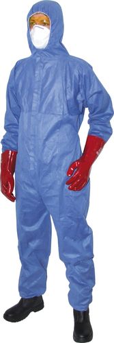 GUARD MASTER DISP' HOODED COVERALL BLUE (S)