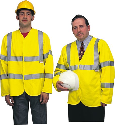 HI-VIZ LIGHTWEIGHT JACKET (EN471) YELLOW-LARGE