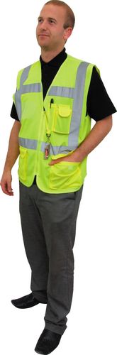 HI-VIS EXECUTIVE VEST MEDIUM