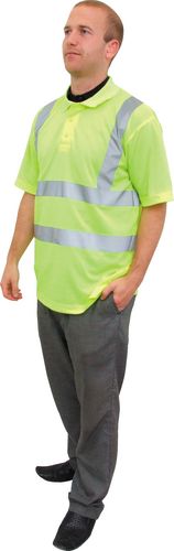 HI-VIS POLO SHIRT MEDIUM