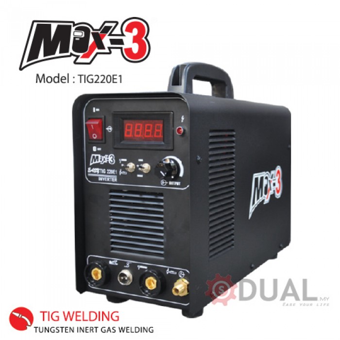MAX-3 200A TIG WELDING MACHINE-INVERTER TIG220E1