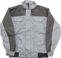 SICILIA PREMIUM TRADESMAN JACKET GREY/BLACK LARGE