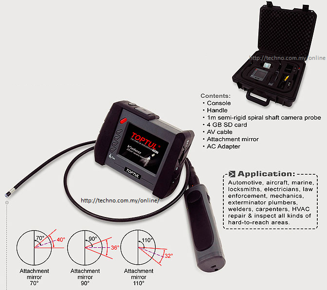 Wireless Video Borescope (VBRF5501)