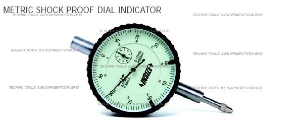 METRIC SHOCK PROOF DIAL INDICATOR 2314-10A/10mm