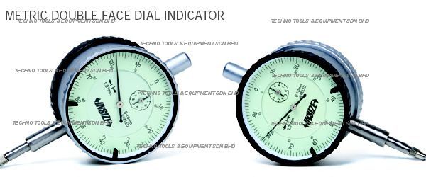 METRIC DOUBLE FACE DIAL INDICATOR 2328-10/10mm