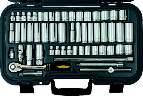 YAMATO 3/8" SQ.DR. MM/IMP SOCKET SET (55-PCE)