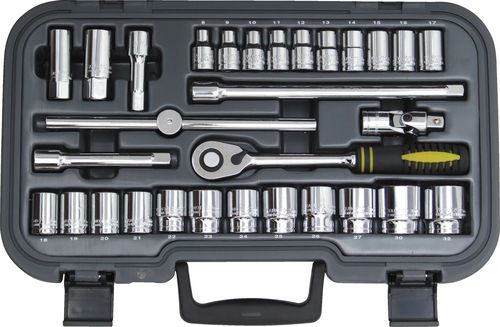 YAMOTO YMT582-7992K METRIC SOCKET SET (30PCE) 1/2" SQ. DRIVE