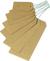 STRUNG TAGS SIZE 6 134x67mm BUFF (BOX-1000)