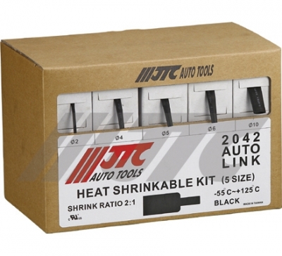 JTC-2042 HEAT SHRINKABLE TUBE KIT(5 SIZE)