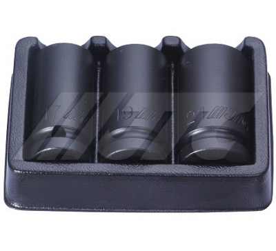 JTCJ403B 1/2" 3PCS THIN-WALL MIDDLE DEEP IMPACT SOCKET SET