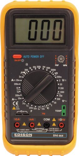 EDISON EDI516-3000K DM664 DIGITAL MULTIMETER