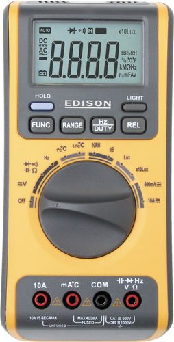 EDISON EDI516-3460K 5-IN-1 MULTIMETER & ENVIRONMENTAL TESTER