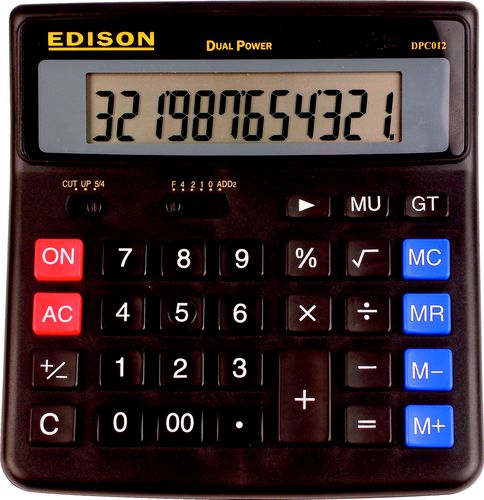 DPC012 12 DIGIT DESKTOP CALCULATOR