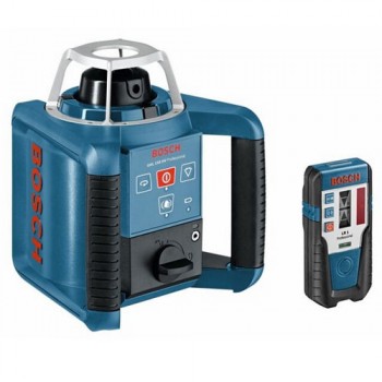 Bosch GRL150HV Self Levelling Rotation Laser with Receiver