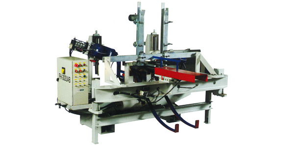 FH-302UAB UNIVERSAL TWIN HEADS BORING MACHINE WITH AUTO FEEDING