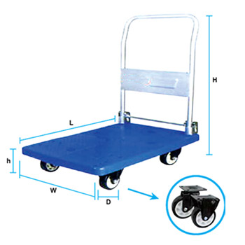 HEAVY DUTY PVC Hand Truck - PLA-150