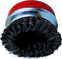 100mmxM14 THREADED 50SWG ARBOR CUP BRUSH